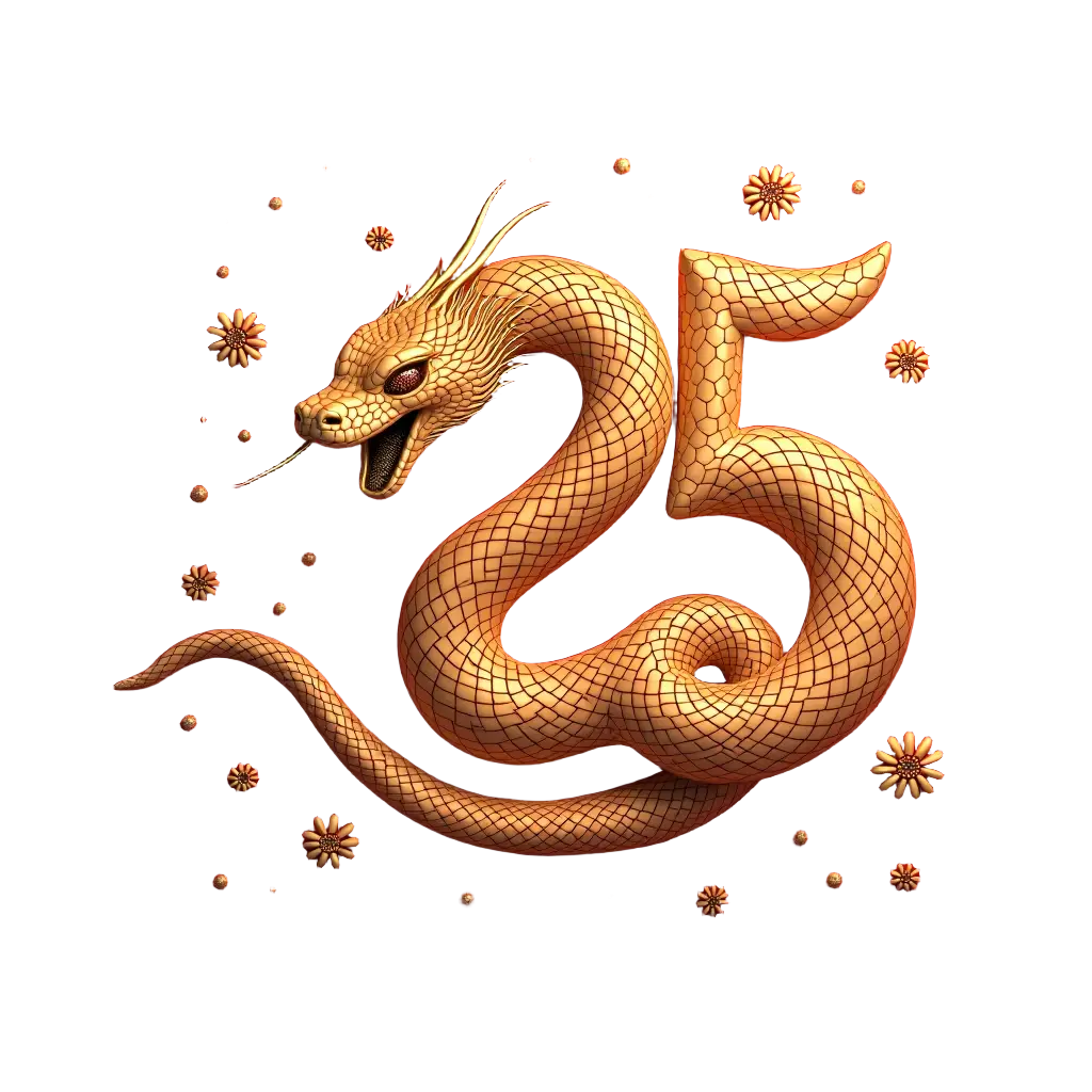 Golden Dragon Serpent